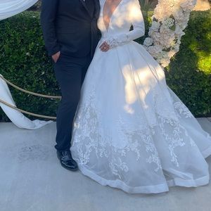 Pronovias Brown Wedding Dress